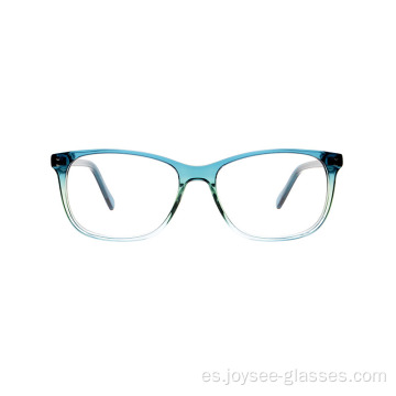 Masculino Daily Frame más nuevo diseño unisex rectangle gafas para clientes